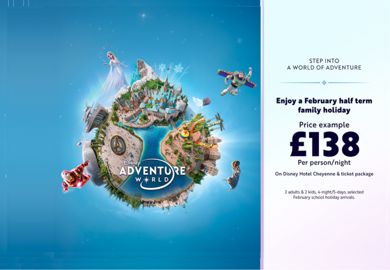 MagicBreaks Step into a World of Adventure at Disneyland® Paris carousel banner