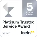 Feefo Platinum Trusted Service